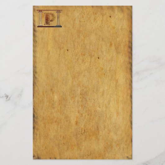 Alte Welt stationär Briefpapier (Vorderseite)