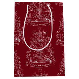 Alte Welt Traditionelle Weihnachten Mittlere Geschenktüte