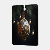 Alte Welt Weihnachtsschmuck (Vorderseite links)