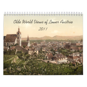 Alte Weltansichten von Niederösterreich Kalender