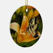 Alte WeltFrackschmetterling Keramik Ornament (Rechts)