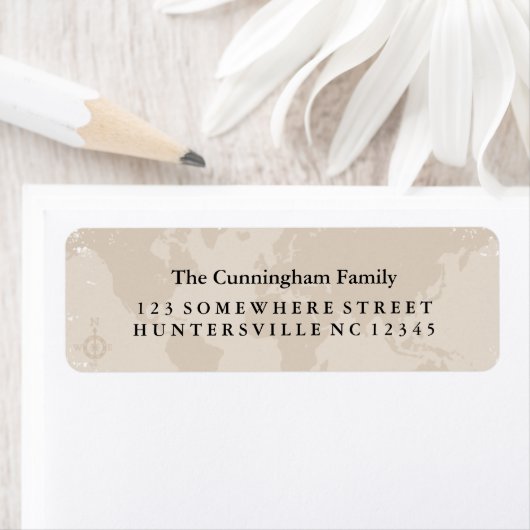 Alte Weltkarte (Insitu)