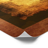 Alte Weltkarte Antiquitätenposter Poster (Ecke)