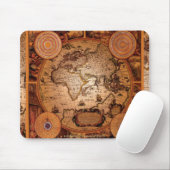 Alte Weltkarte Art - 1481 Mousepad (Mit Mouse)