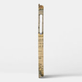 Alte Weltkarte Case-Mate iPhone Hülle (Rückseite / Links)