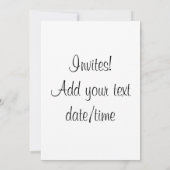 Alte Weltkarte Einladung (Rückseite)