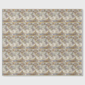 Alte Weltkarte Geschenkpapier (Flach)