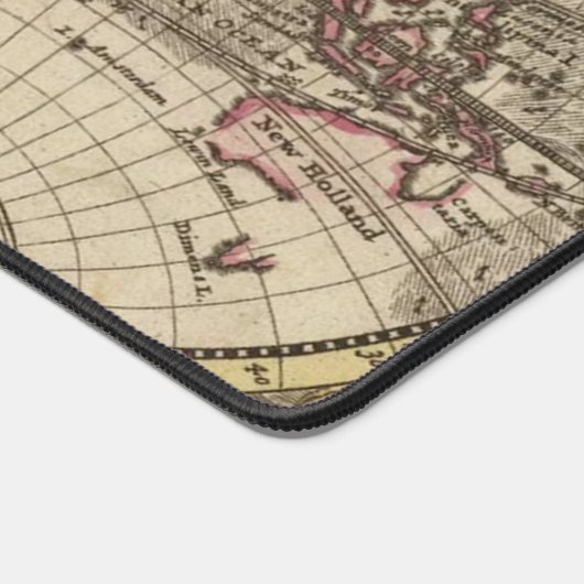 Alte Weltkarte / Vintag Schreibtischunterlage (Ecke)