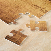 Alte Weltkarte: Vintages festgehaltenes Pergament Puzzle (Seite)