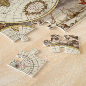 Alte Weltkarte von Frederick de Wit, c. 1680 Puzzle (Seite)