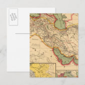 Alte Weltreiche der Perser, Mazedonier Postkarte (Vorne/Hinten)