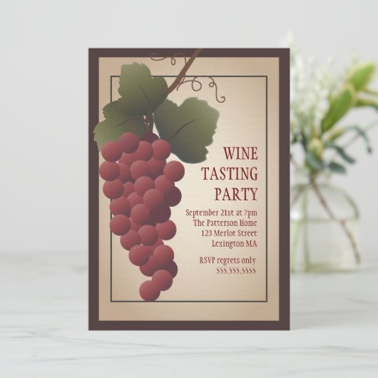 Alte Welttoskanisches Einladung (Stehend Vorderseite)