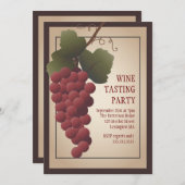 Alte Welttoskanisches Einladung (Vorne/Hinten)