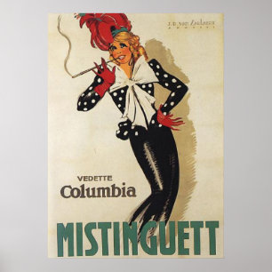 alte Werbekampagne Poster