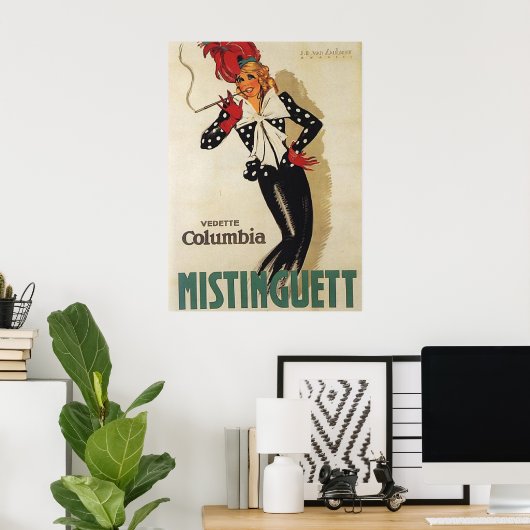 alte Werbekampagne Poster (Heimbüro)