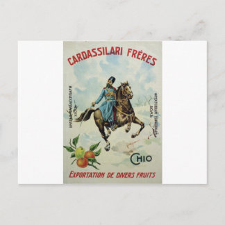 Alte Werbekarte Cardassilari Freres Postkarte