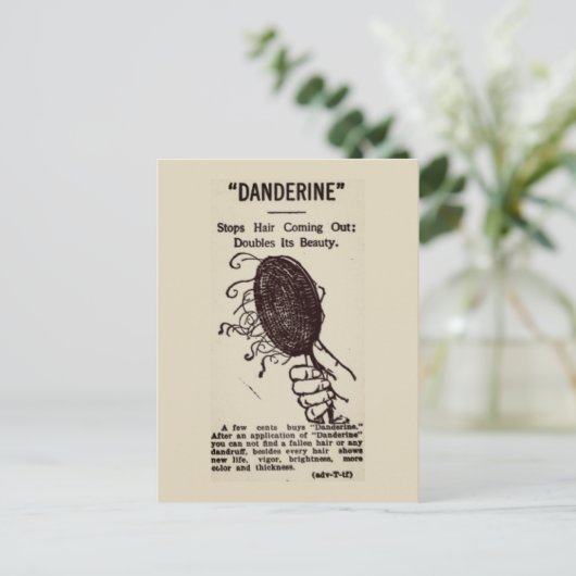 Alte Werbung: Danderin Postkarte (Stehend Vorderseite)