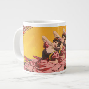 Alte Werbung für Saratoga Red Spring Splits Jumbo-Tasse