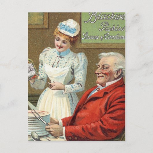Alte Werbung Postkarte (Vorderseite)