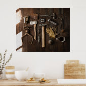 ALTE WERKZEUGE POSTER (Küche)