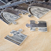 Alte Whiskeyfässer Puzzle (Seite)