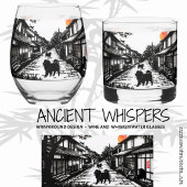 ALTE WHISPERS Chow Weinglas Ohne Stiel