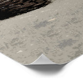 ALTE WICKER-FLASCHEN POSTER (Ecke)