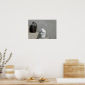 ALTE WICKER-FLASCHEN POSTER (Küche)