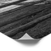 Alte Windmühle Farm Ranch Landschaft Fotografie Poster (Ecke)