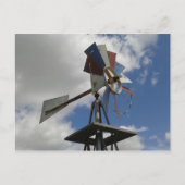 Alte Windmühle Postkarte (Vorderseite)