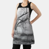 Alte Winterbaum-Schürze Schürze (InSitu)