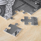 ALTE WITCH HAPPY ZUHAUSE, CATS & OWL BLK/WHEN HALL PUZZLE (Seite)