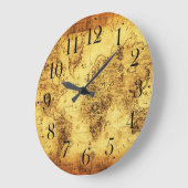 Alte World Map Antike Geschichte Designer Uhr (Winkel)