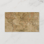 ALTE WORLD MAP Business & Visitenkarten Visitenkarte (Rückseite)