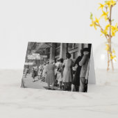 Alte WW2-Rationslinie Karte (Gelbe Blume)