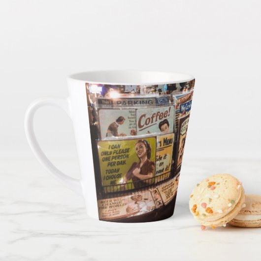 Alte Zeichen für Sammler Milchtasse (Beispiel)