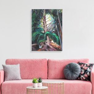 Alte Zeit Emily Carr Leinwanddruck