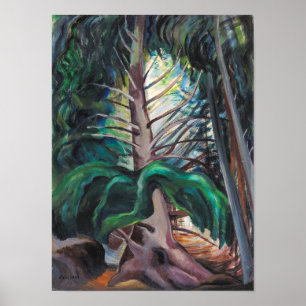 Alte Zeit   Emily Carr   Poster