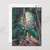 Alte Zeit | Emily Carr | Postkarte (Vorne/Hinten)