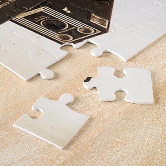 Alte Zeit-Fotografie Puzzle (Seite)