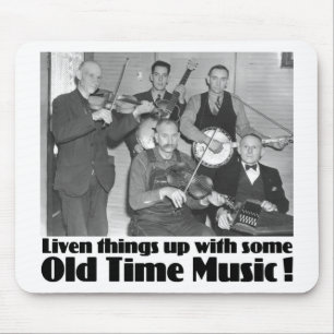 Alte Zeit-Musik Mousepad