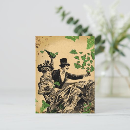 Alte Zeit Postkarte (Stehend Vorderseite)