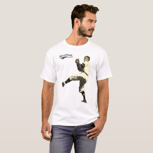 Alte Zeit-Vintager Baseball-Krug T-Shirt