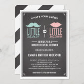 ALTE ZEITDUSCHE | REVEAL INVITATION DER GESCHLECHT EINLADUNG (Vorne/Hinten)