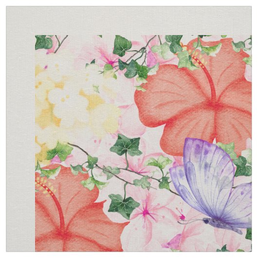 Alte Zeiten Floral Stoff (Muster)