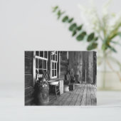 Alte Zeiten Postkarte (Stehend Vorderseite)