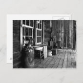 Alte Zeiten Postkarte (Vorne/Hinten)