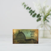 Alte Zeiten Visitenkarte (Stehend Vorderseite)