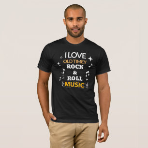 ALTE ZEITROCKROLLMUSIK T-Shirt