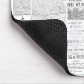 Alte Zeitung Mousepad (Ecke)